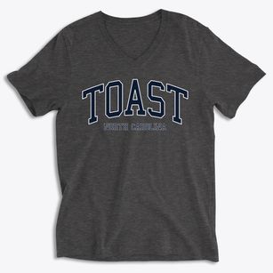 Toast North Carolina Traditional Soft Lightweight V-Neck