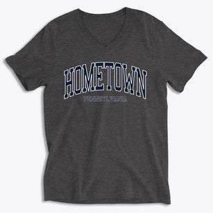 Hometown Pennsylvania Traditional Soft Lightweight V-Neck