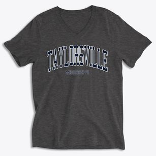 Taylorsville Mississippi Traditional Soft Lightweight V-Neck
