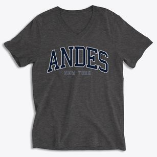 Andes New York Traditional Soft Lightweight V-Neck