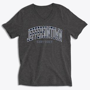 Jeffersontown Kentucky Traditional Soft Lightweight V-Neck