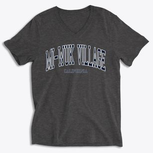 Mi-wuk Village California Traditional Soft Lightweight V-Neck