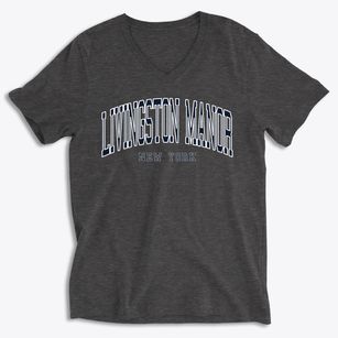 Livingston Manor New York Traditional Soft Lightweight V-Neck