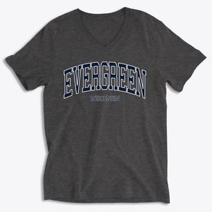 Evergreen Wisconsin Traditional Soft Lightweight V-Neck