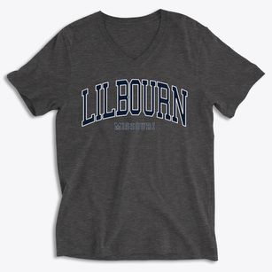 Lilbourn Missouri Traditional Soft Lightweight V-Neck