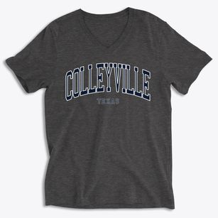 Colleyville Texas Traditional Soft Lightweight V-Neck