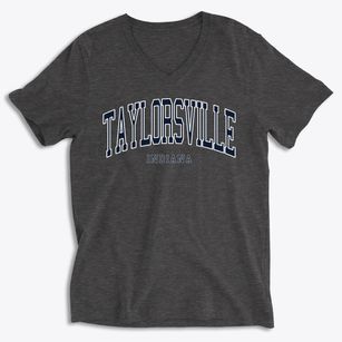 Taylorsville Indiana Traditional Soft Lightweight V-Neck