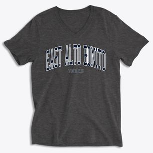 East Alto Bonito Texas Traditional Soft Lightweight V-Neck