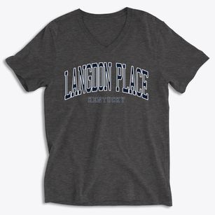Langdon Place Kentucky Traditional Soft Lightweight V-Neck