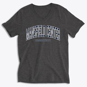 Mansfield Center Connecticut Traditional Soft Lightweight V-Neck