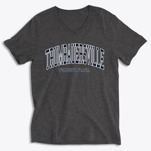 Trumbauersville Pennsylvania Traditional Soft Lightweight V-Neck