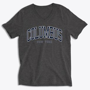 Columbus New York Traditional Soft Lightweight V-Neck