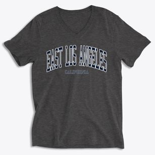 East Los Angeles California Traditional Soft Lightweight V-Neck