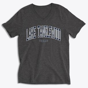 Lake Tanglewood Texas Traditional Soft Lightweight V-Neck