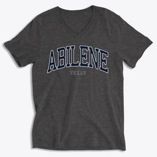 Abilene Texas Traditional Soft Lightweight V-Neck