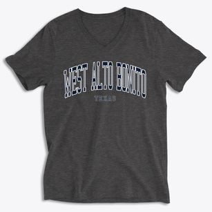 West Alto Bonito Texas Traditional Soft Lightweight V-Neck