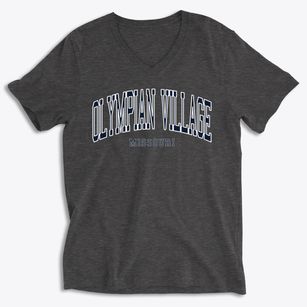Olympian Village Missouri Traditional Soft Lightweight V-Neck
