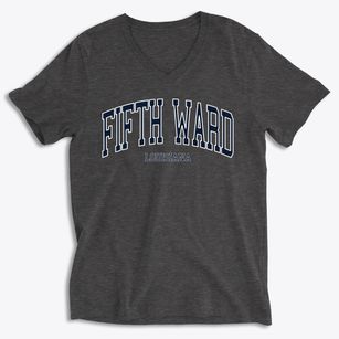 Fifth Ward Louisiana Traditional Soft Lightweight V-Neck