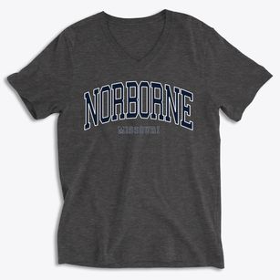 Norborne Missouri Traditional Soft Lightweight V-Neck