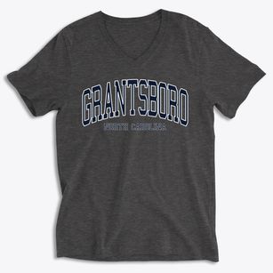 Grantsboro North Carolina Traditional Soft Lightweight V-Neck