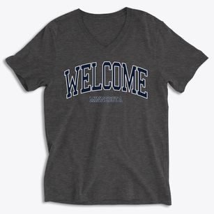 Welcome Minnesota Traditional Soft Lightweight V-Neck