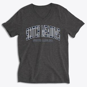 Scotch Meadows North Carolina Traditional Soft Lightweight V-Neck