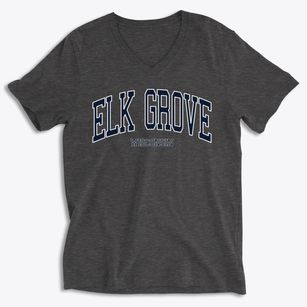 Elk Grove Wisconsin Traditional Soft Lightweight V-Neck