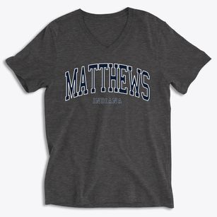 Matthews Indiana Traditional Soft Lightweight V-Neck