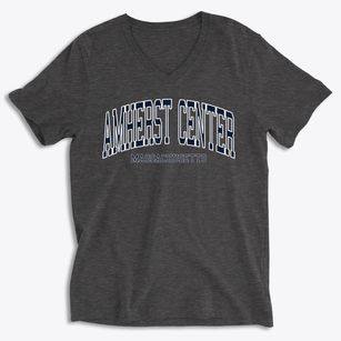 Amherst Center Massachusetts Traditional Soft Lightweight V-Neck