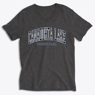 Canadohta Lake Pennsylvania Traditional Soft Lightweight V-Neck