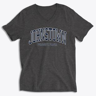 Johnstown Pennsylvania Traditional Soft Lightweight V-Neck