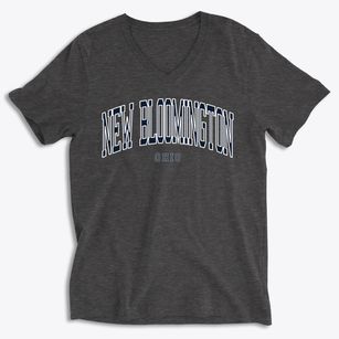 New Bloomington Ohio Traditional Soft Lightweight V-Neck