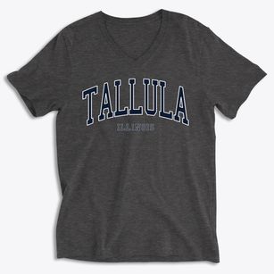 Tallula Illinois Traditional Soft Lightweight V-Neck