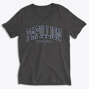 Papillion Nebraska Traditional Soft Lightweight V-Neck