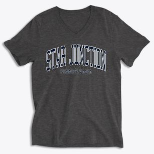 Star Junction Pennsylvania Traditional Soft Lightweight V-Neck