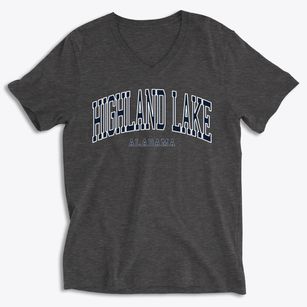 Highland Lake Alabama Traditional Soft Lightweight V-Neck
