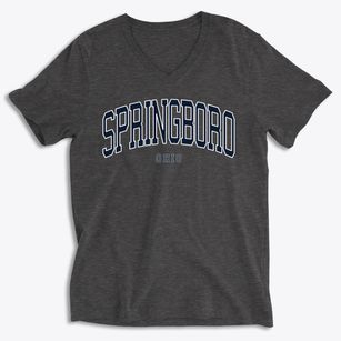 Springboro Ohio Traditional Soft Lightweight V-Neck