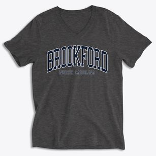 Brookford North Carolina Traditional Soft Lightweight V-Neck