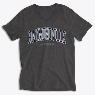 Raymondville Missouri Traditional Soft Lightweight V-Neck