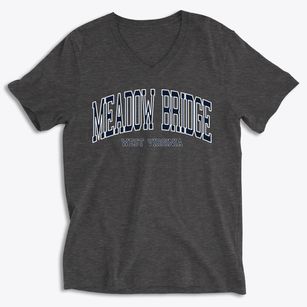 Meadow Bridge West Virginia Traditional Soft Lightweight V-Neck