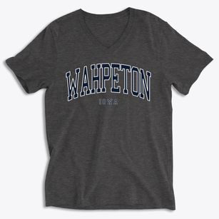 Wahpeton Iowa Traditional Soft Lightweight V-Neck