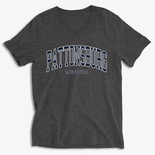 Pattonsburg Missouri Traditional Soft Lightweight V-Neck