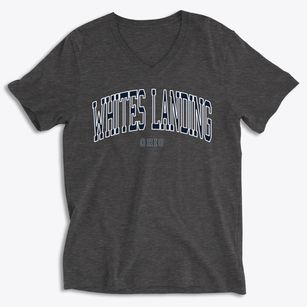 Whites Landing Ohio Traditional Soft Lightweight V-Neck