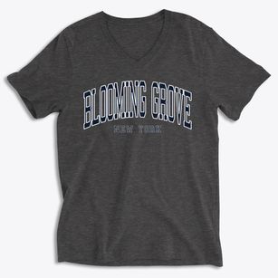 Blooming Grove New York Traditional Soft Lightweight V-Neck