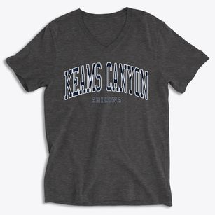 Keams Canyon Arizona Traditional Soft Lightweight V-Neck