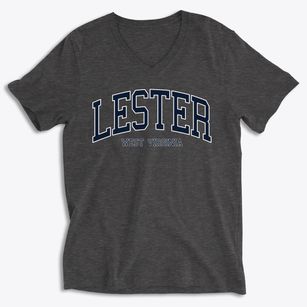Lester West Virginia Traditional Soft Lightweight V-Neck