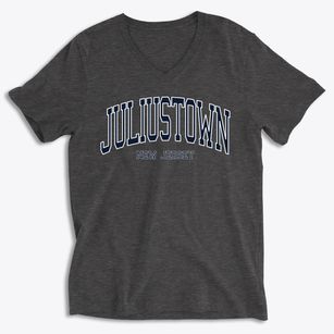 Juliustown New Jersey Traditional Soft Lightweight V-Neck