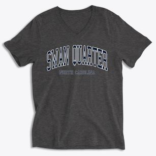 Swan Quarter North Carolina Traditional Soft Lightweight V-Neck