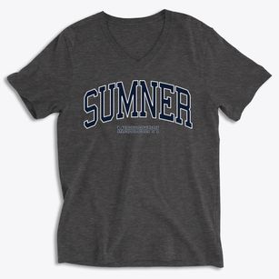 Sumner Mississippi Traditional Soft Lightweight V-Neck
