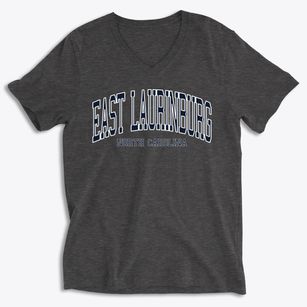 East Laurinburg North Carolina Traditional Soft Lightweight V-Neck